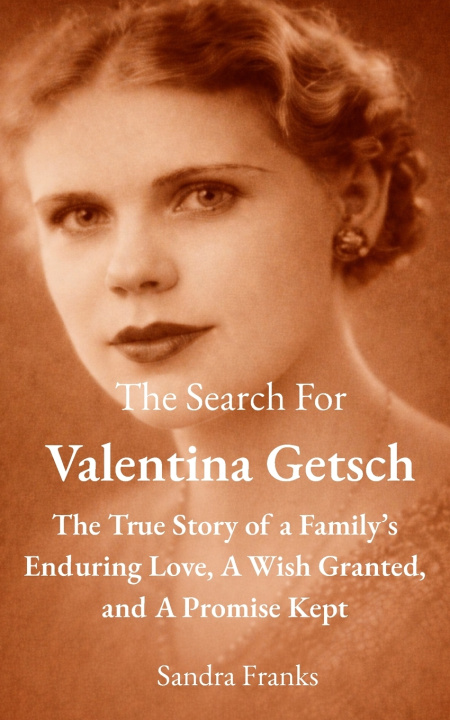 Kniha The Search for Valentina Getsch Sandra Franks