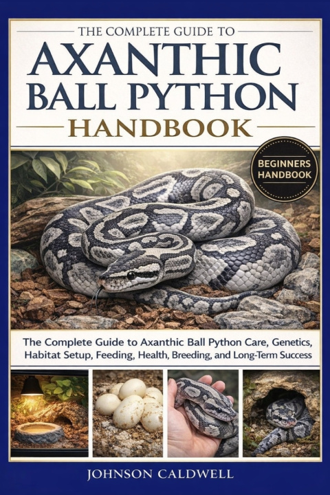 Kniha THE COMPLETE GUIDE TO AXANTHIC BALL PYTHON HANDBOOK JOHNSON CALDWELL