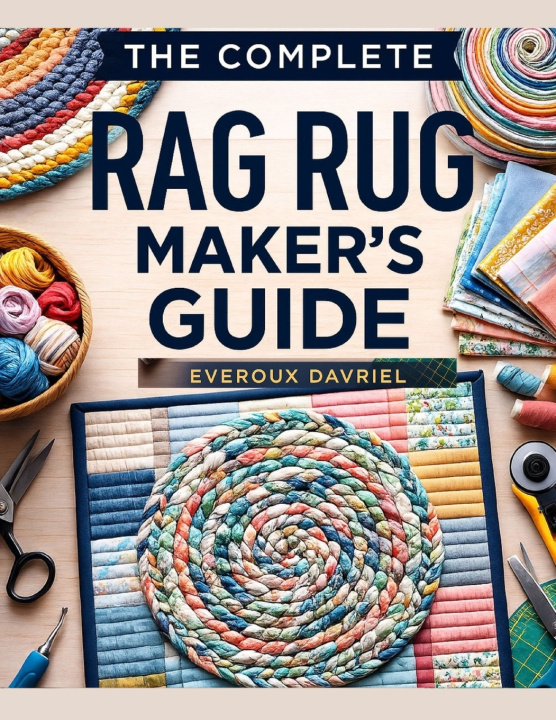Libro THE COMPLETE RAG RUG MAKER'S GUIDE Everoux Davriel