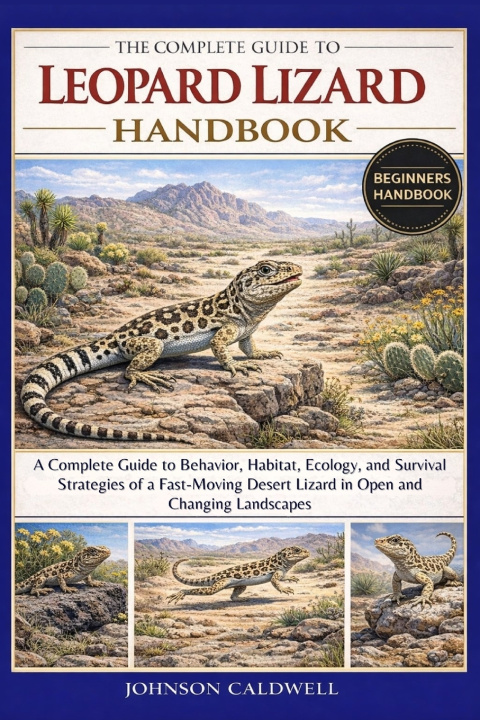 Kniha THE COMPLETE GUIDE TO LEOPARD LIZARD HANDBOOK JOHNSON CALDWELL