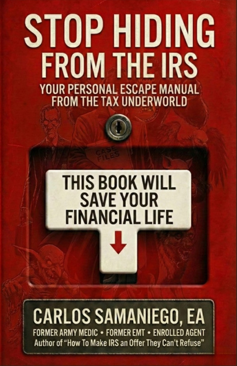 Kniha Stop Hiding From The IRS Carlos Samaniego EA