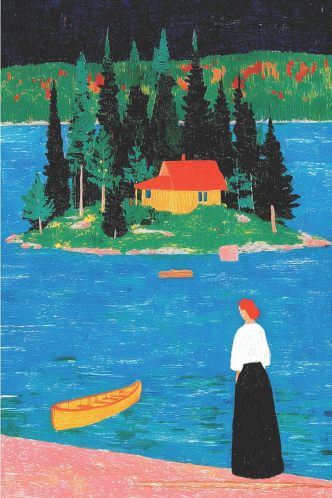 Kniha Le Château bleu L.M. Montgomery