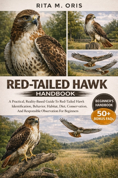 Kniha RED-TAILED HAWK HANDBOOK RITA M. ORIS