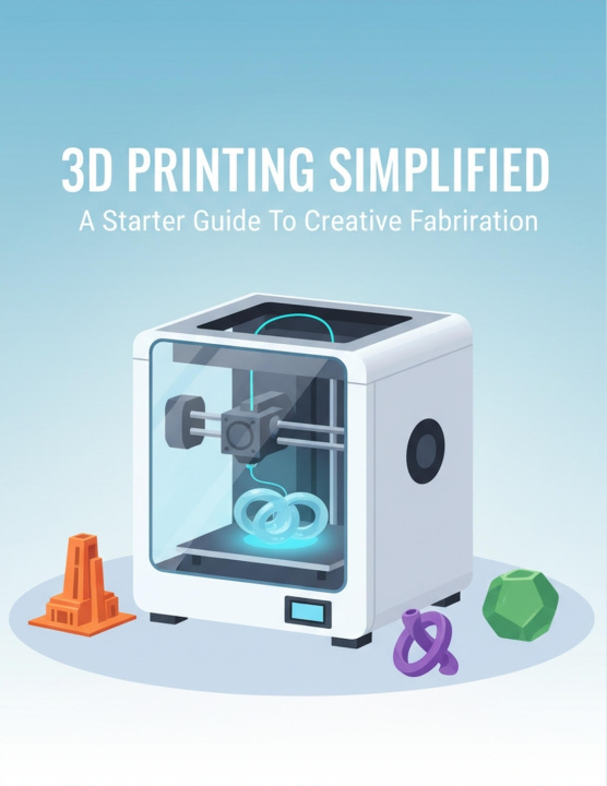 Kniha 3D Printing Simplified Kody Key