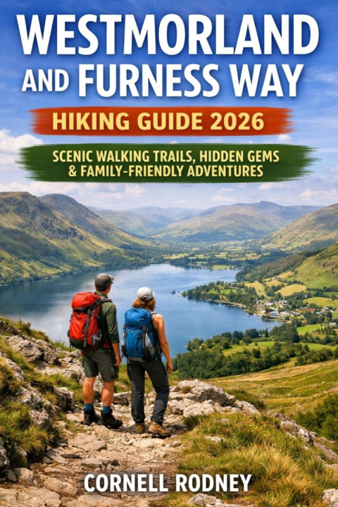 Kniha WESTMORLAND AND FURNESS WAY HIKING GUIDE 2026 CORNELL RODNEY
