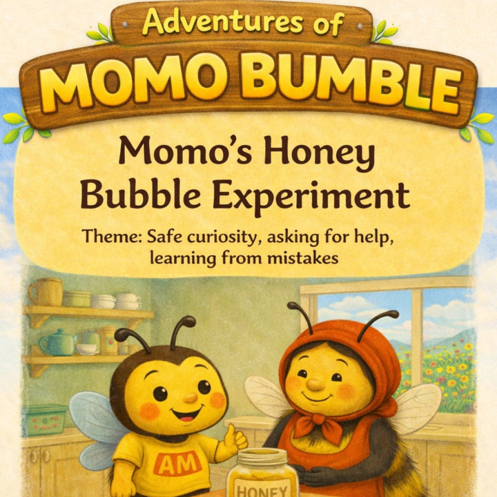 Kniha Momo's Honey Bubble Experiment Mohsin Publishing
