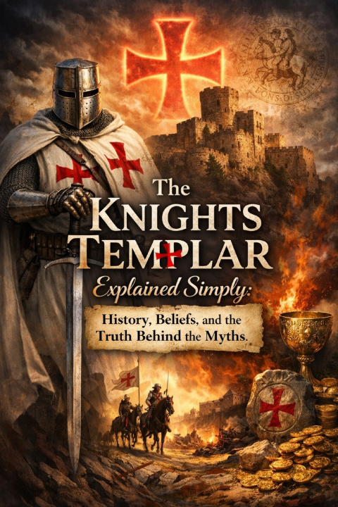 Kniha The Knights Templar Explained Simply April Fox