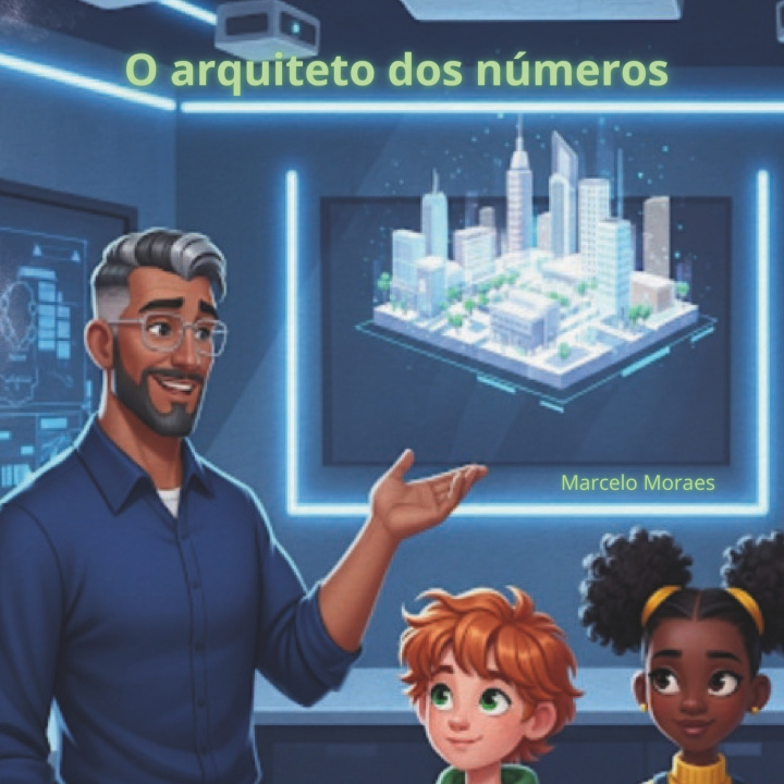 Kniha O arquiteto dos números Marcelo Moraes