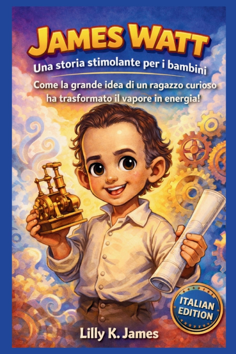 Livro JAMES WATT Lilly K. James