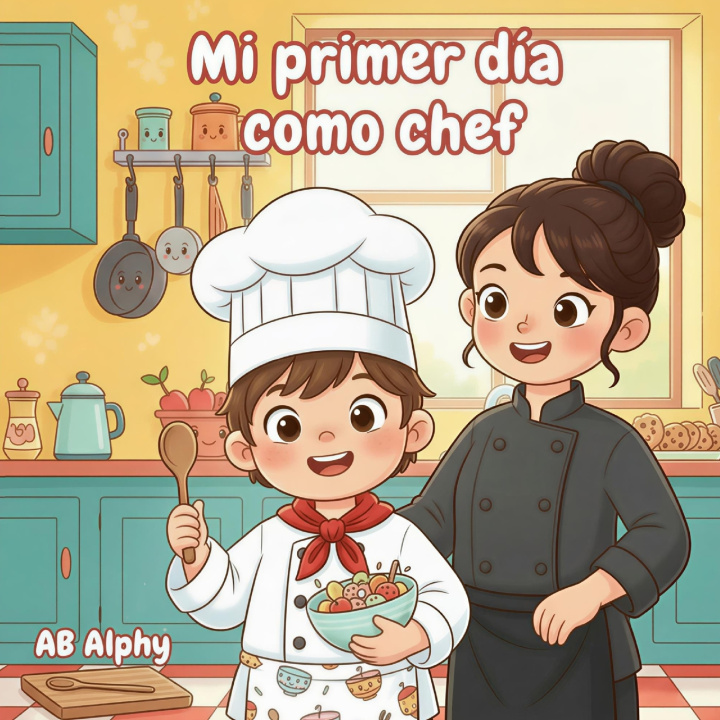 Kniha Mi primer día como chef AB Alphy