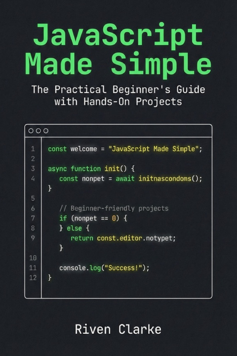 Könyv JavaScript Made Simple Riven Clarke