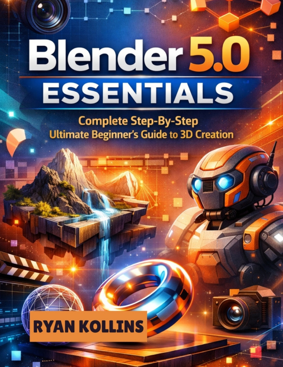 Kniha Blender 5.0 Essentials RYAN KOLLINS
