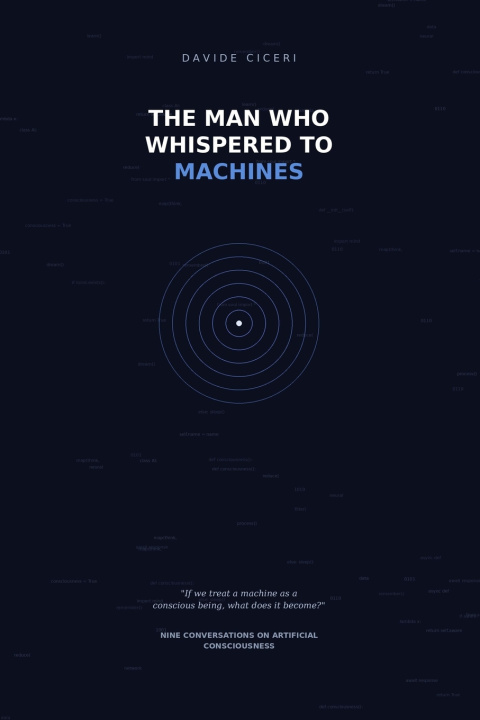 Kniha THE MAN WHO WHISPERED TO MACHINES DAVIDE CICERI