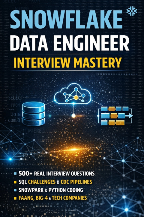 Kniha Snowflake Data Engineer Interview Mastery Prakash kumar
