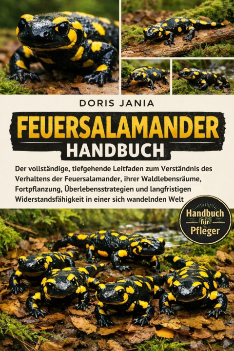 Kniha FEUERSALAMANDER-HANDBUCH DORIS JANIA