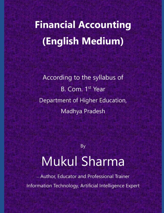 Kniha Financial Accounting Mukul Sharma