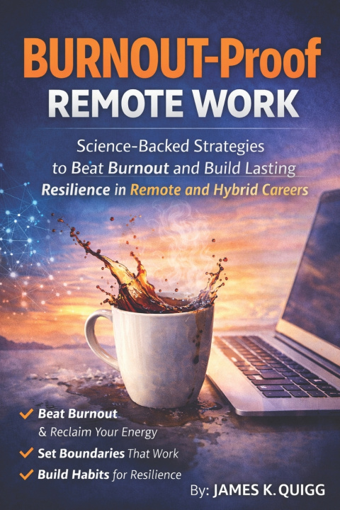 Книга BURNOUT‑PROOF REMOTE WORK James K. Quigg