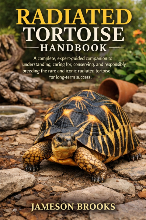 Könyv RADIATED TORTOISE HANDBOOK JAMESON BROOKS