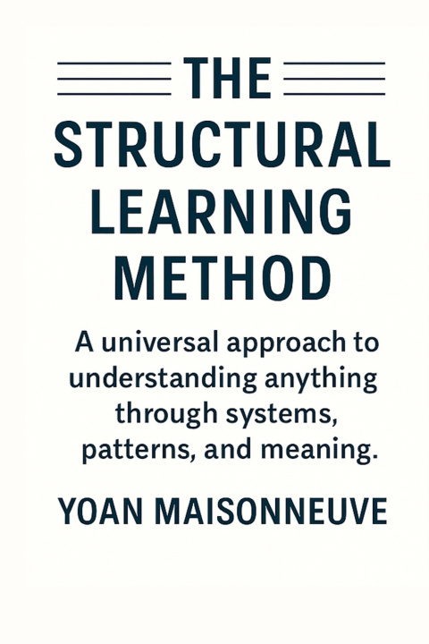 Könyv The Structural Learning Method Yoan Maisonneuve