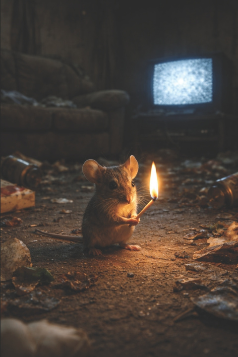 Könyv A Mouse with Matches John Louis Nagy