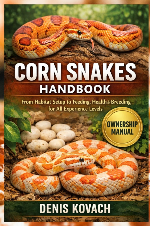 Книга CORN SNAKES HANDBOOK DENIS KOVACH