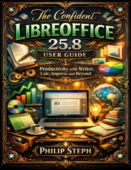 Książka The Confident Libreoffice 25.8 user guide Philip Steph