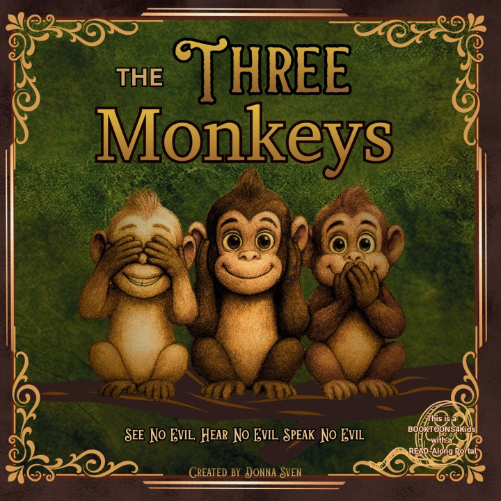 Kniha The Three Monkeys Donna Sven
