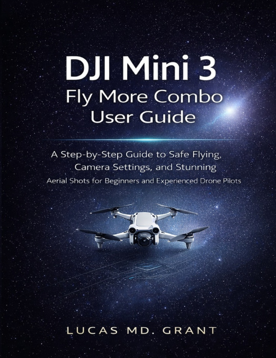 Kniha DJI Mini 3 Fly More Combo User Guide Lucas MD GRANT