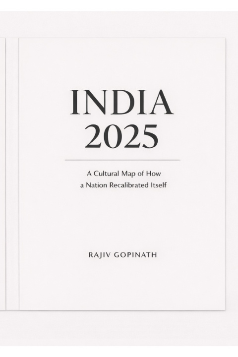 Kniha India 2025 Rajiv Gopinath