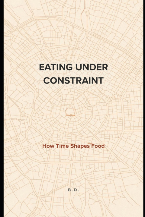 Kniha EATING UNDER CONSTRAINT B. D.