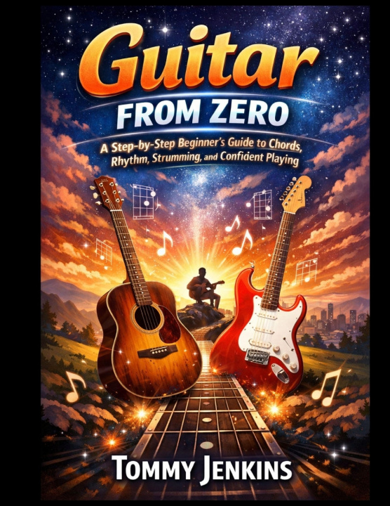Kniha Guitar From Zero Tommy Jenkins