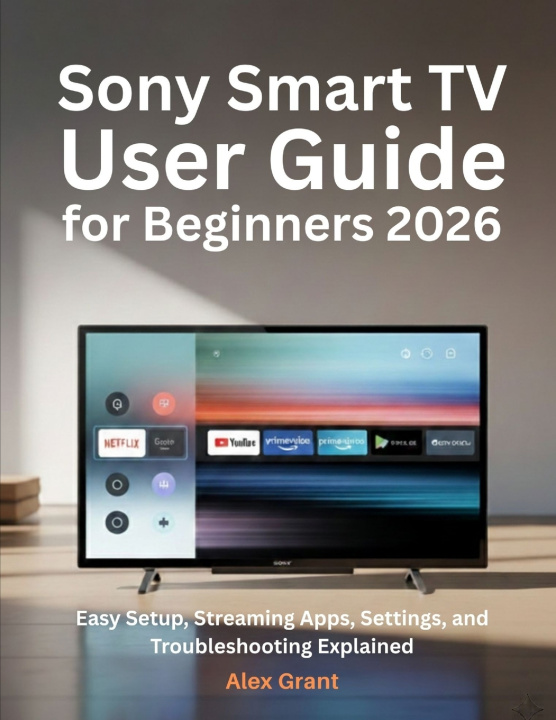 Buch Sony Smart TV User Guide for Beginners 2026 Alex Grant