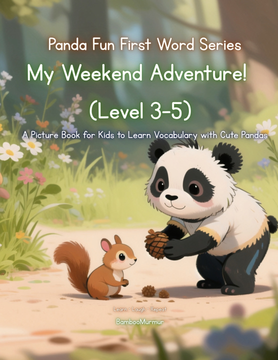 Knjiga Panda Fun First Words Series BambooMurmur