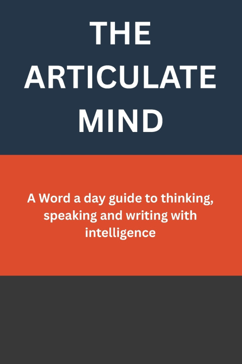 Kniha THE ARTICULATE MIND Qdix Press