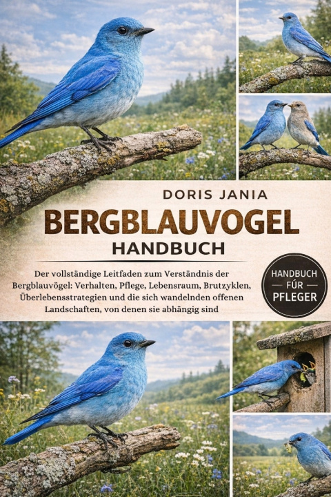 Kniha BERGBLAUVOGEL-HANDBUCH DORIS JANIA