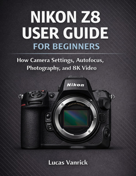 Boek NIKON Z8 USER GUIDE FOR BEGINNERS Lucas Vanrick