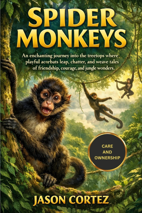 Kniha SPIDER MONKEYS JASON CORTEZ