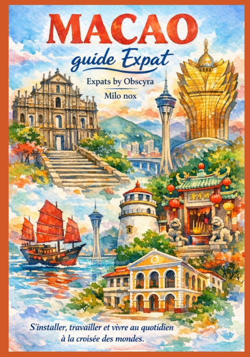 Kniha MACAO guide Expat Milo Nox