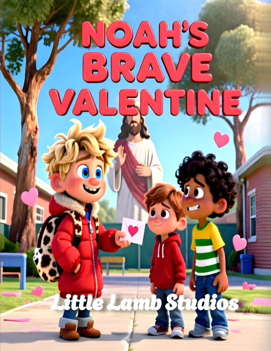 Kniha Noah's Brave Valentine Little Lamb Studios