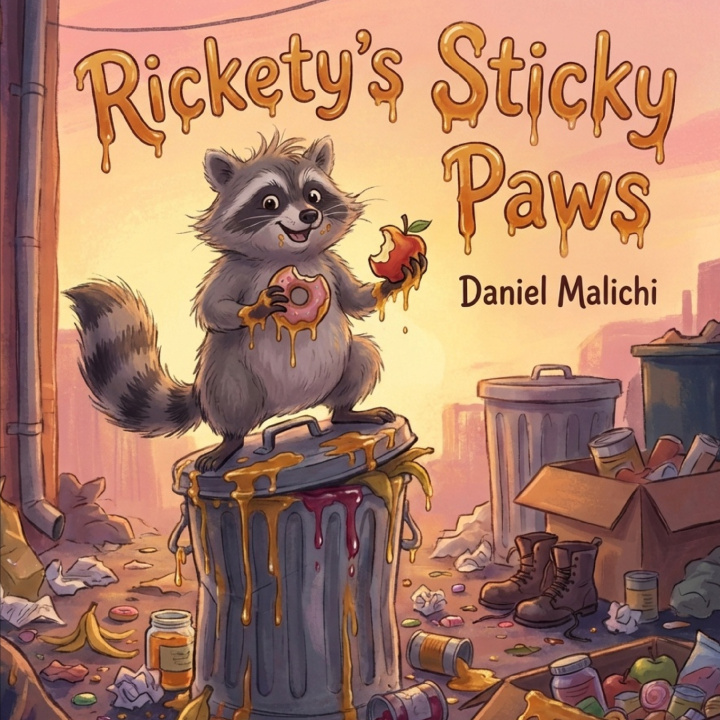 Книга Rickety's Sticky Paws Daniel Malichi