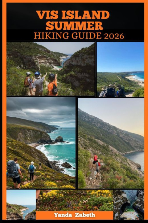 Książka VIS ISLAND SUMMER HIKING GUIDE Yanda Zabeth