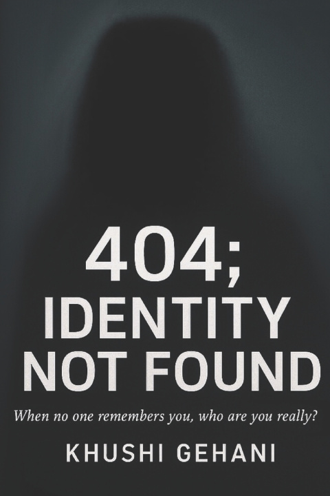 Kniha 404; Identity Not Found Khushi Gehani