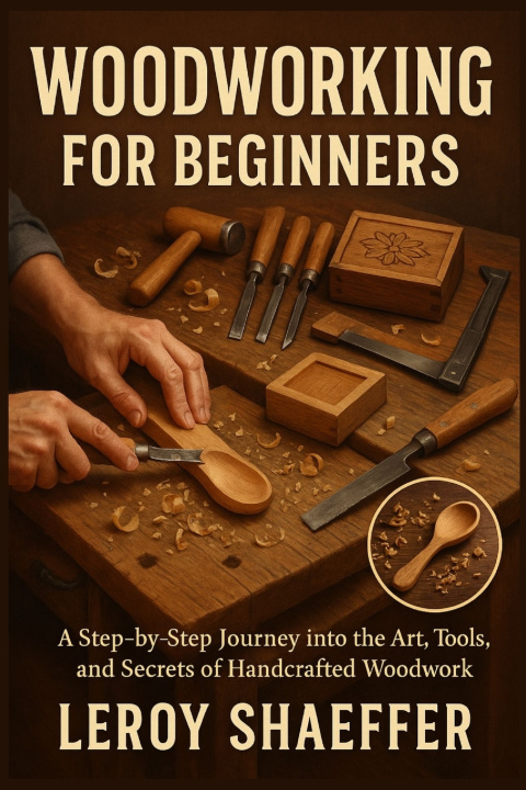 Kniha WOODWORKING FOR BEGINNERS LEROY SHAEFFER
