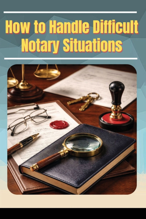 Knjiga How to Handle Difficult Notary Situations RSN
