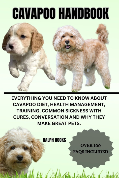 Kniha CAVAPOO HANDBOOK RALPH HOOKS