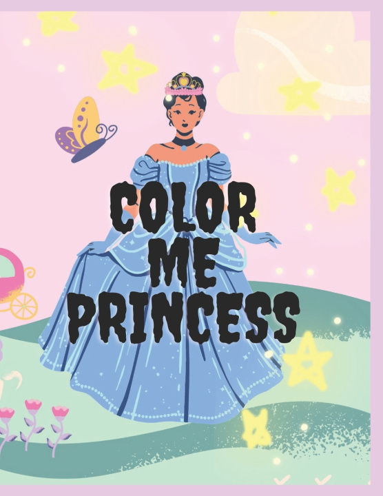 Kniha Color me princess NI Alfie