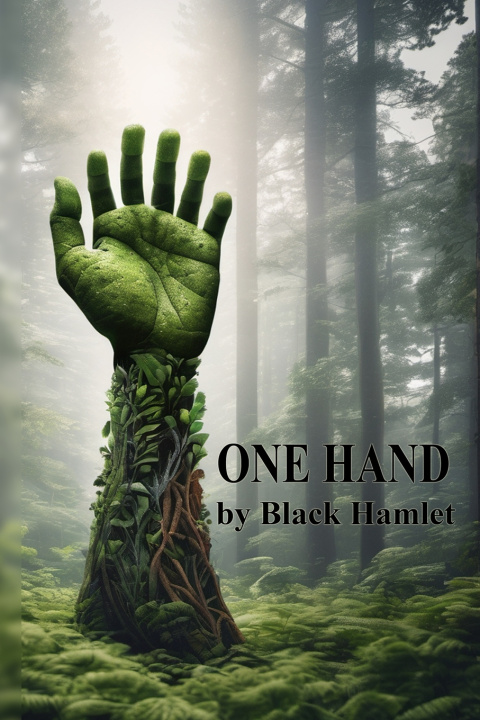 Book One Hand Black Hamlet