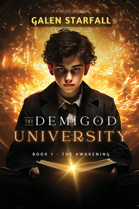 Книга The Demigod University Galen Starfall