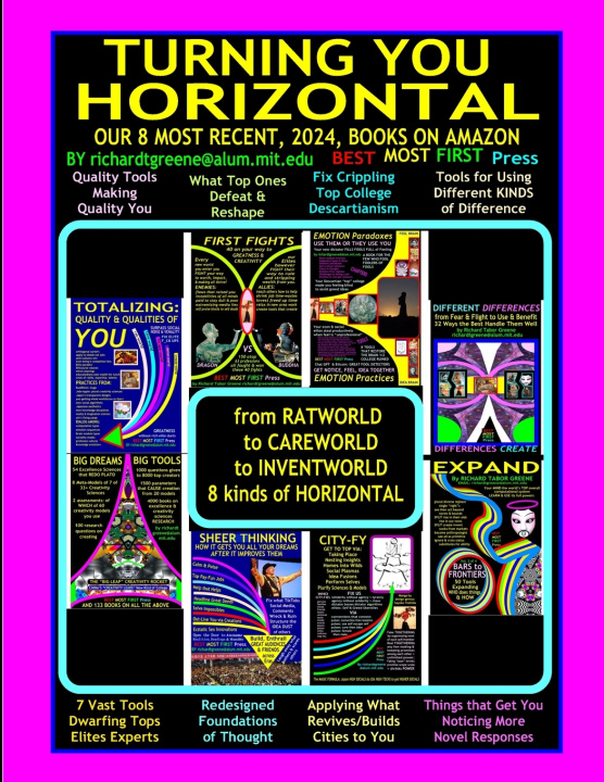 Kniha TURNING YOU HORIZONTAL Richard Tabor Greene