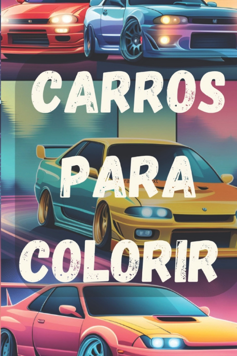 Kniha Carro Para Colorir Cassio Balan
